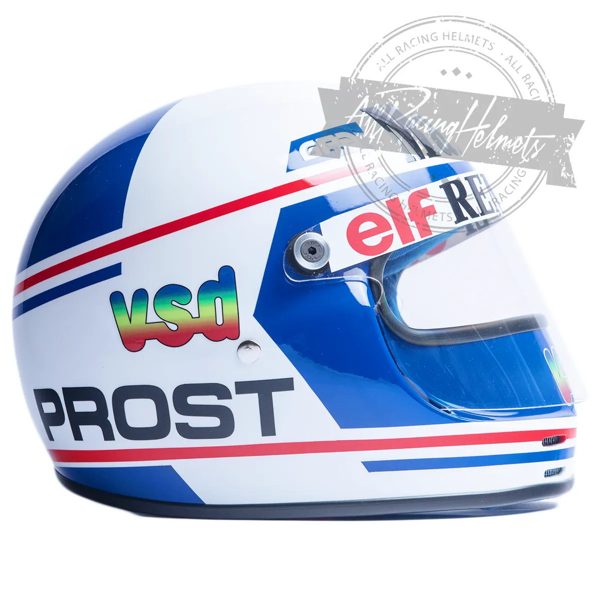 Alain Prost 1981 F1 Replica Helmet Scale 1:1