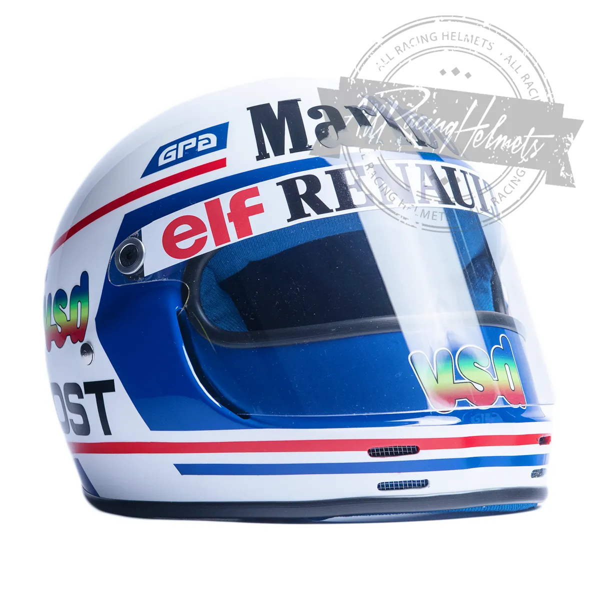 Alain Prost 1981 F1 Replica Helmet Scale 1:1