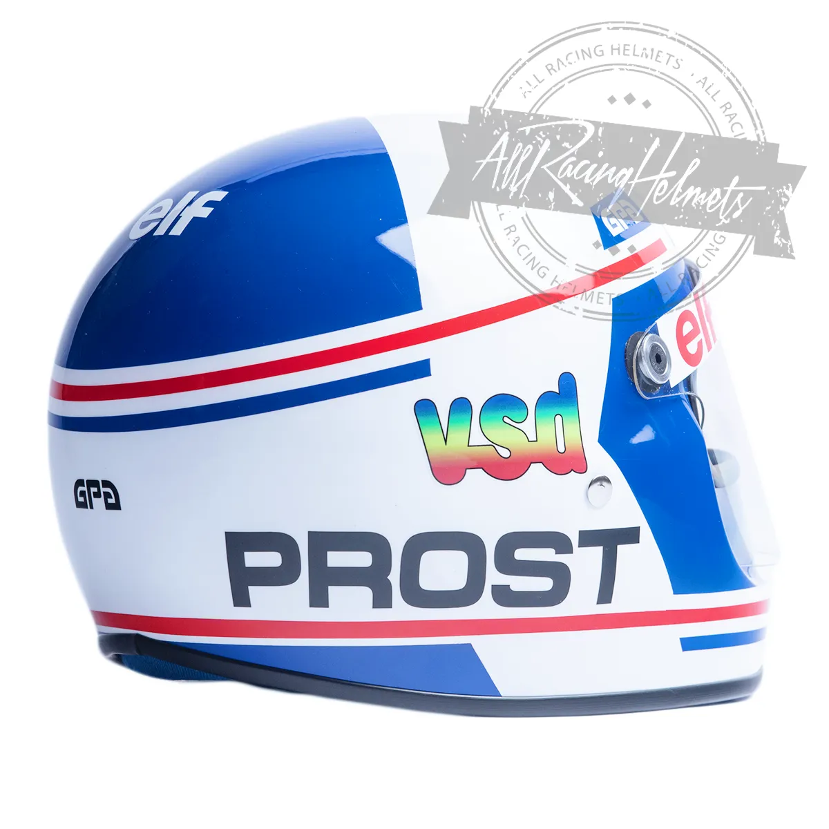 Alain Prost 1981 F1 Replica Helmet Scale 1:1