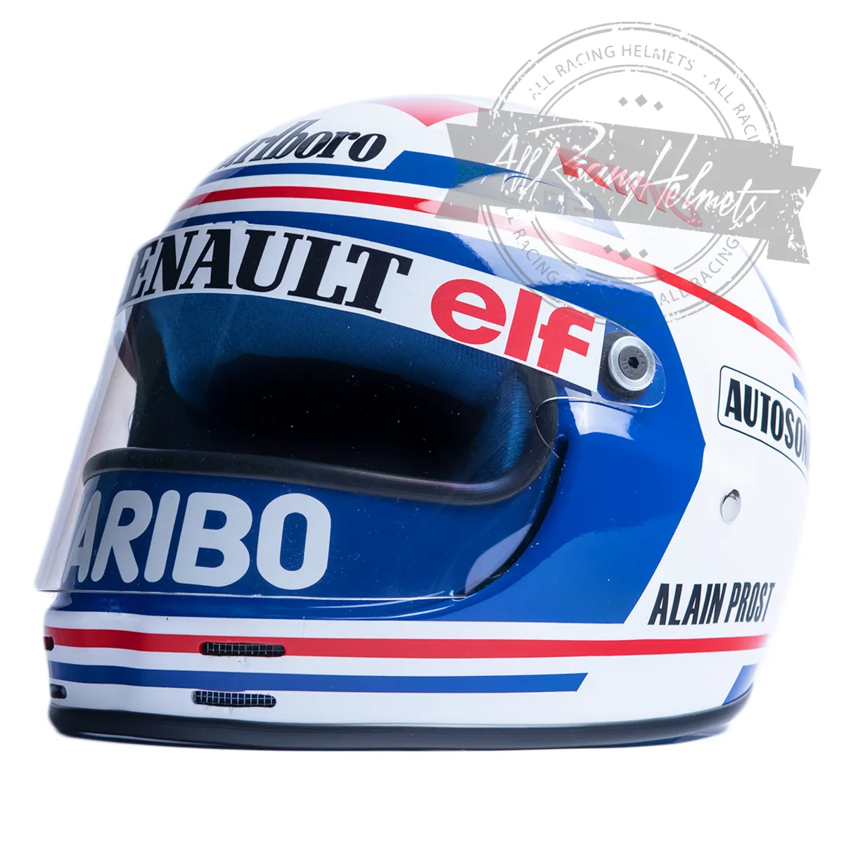 Alain Prost 1983 F1 Replica Helmet Scale 1:1