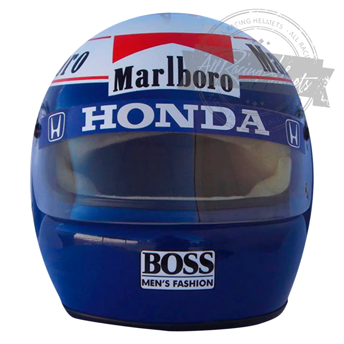 Alain Prost 1989 F1 World Champion Replica Helmet Scale 1:1