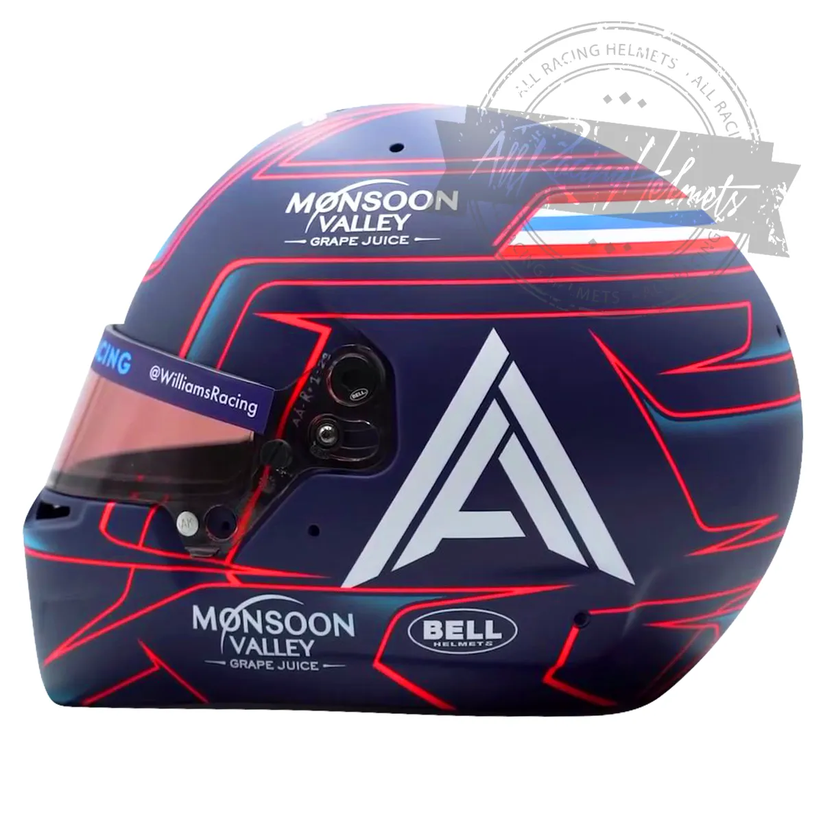 Alex Albon 2023 F1 Replica Helmet Scale 1:1