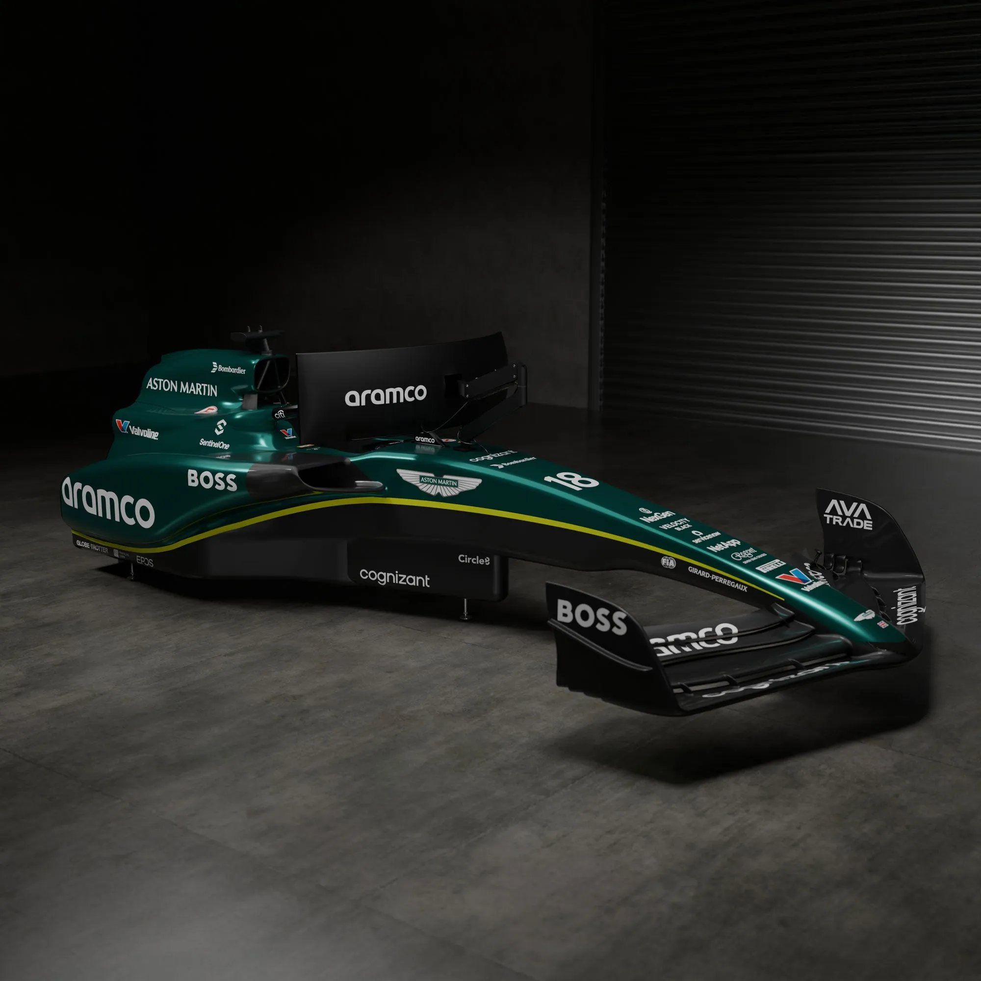 Aston Martin Aramco F1 Team AMR24 Simulator