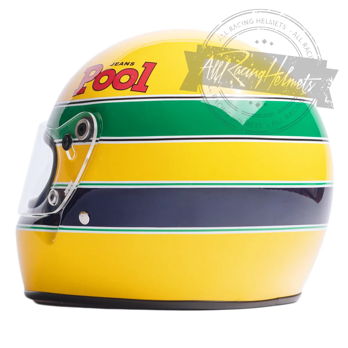 Ayrton Senna 1983 Formula One F1 TEST Replica Helmet Scale 1:1