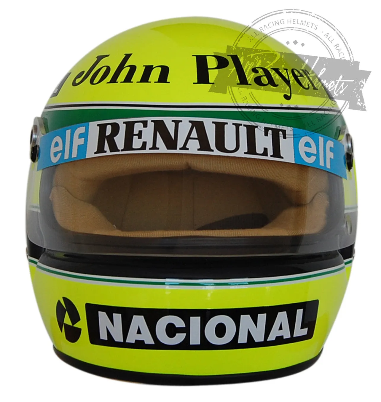 Ayrton Senna 1985 F1 Replica Helmet Scale 1:1