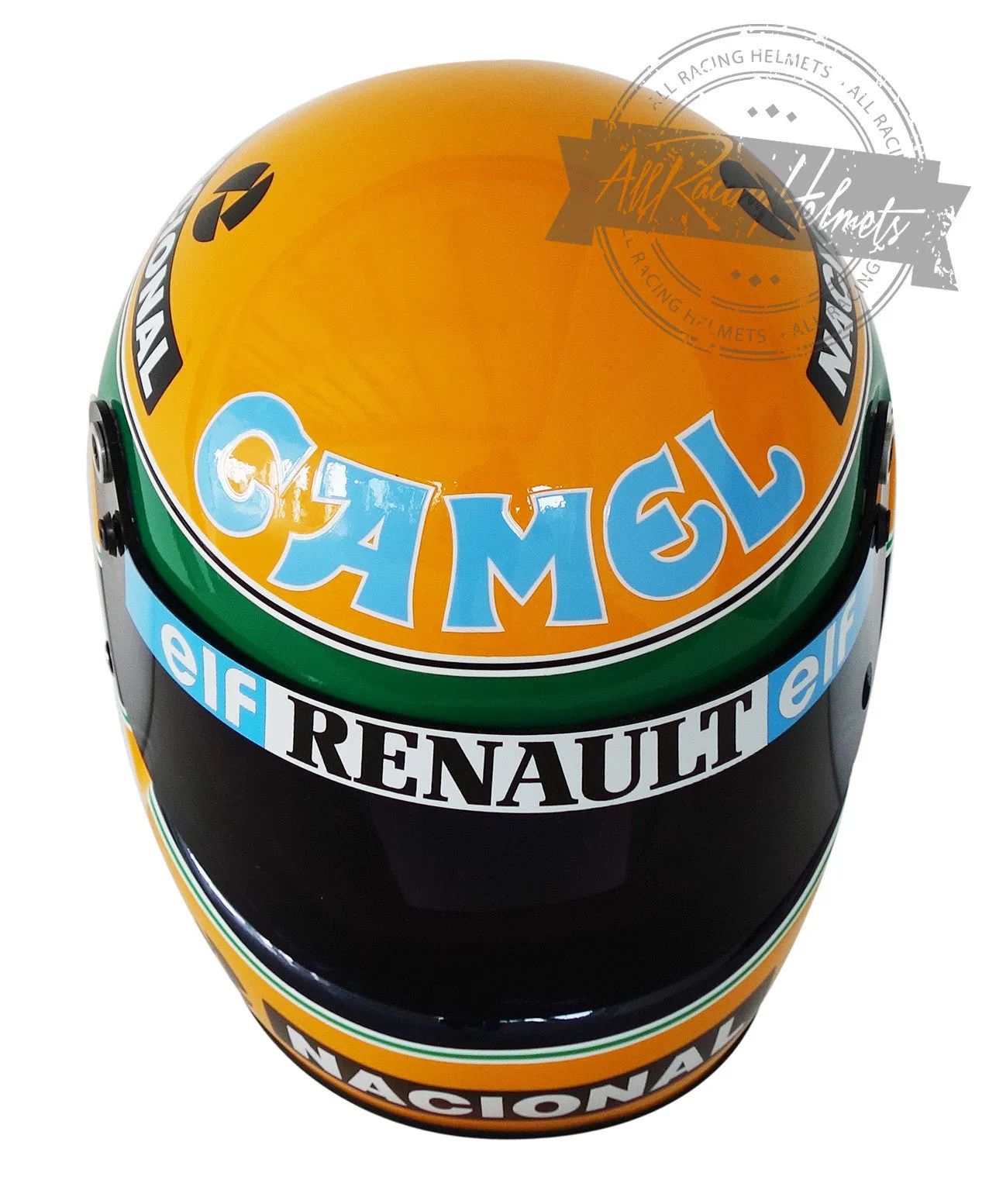 Ayrton Senna 1987 F1 Replica Helmet Scale 1:1