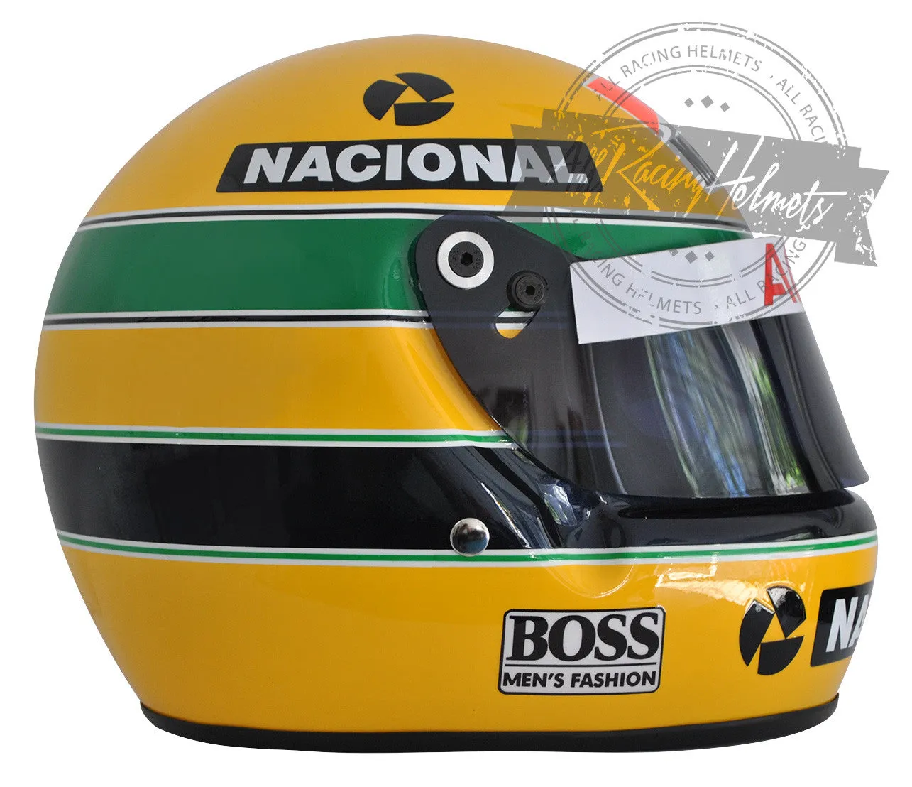 Ayrton Senna 1990 F1 Replica Helmet Scale 1:1