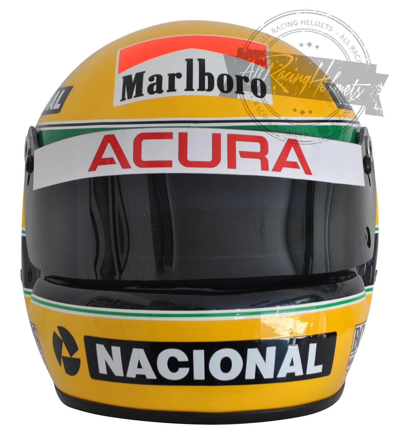 Ayrton Senna 1990 F1 Replica Helmet Scale 1:1