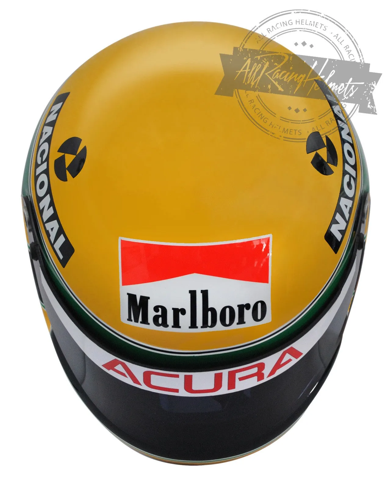 Ayrton Senna 1990 F1 Replica Helmet Scale 1:1