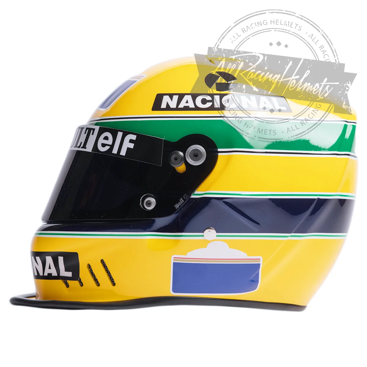Ayrton Senna 1994 Test Paul Ricard F1 Replica Helmet Scale 1:1