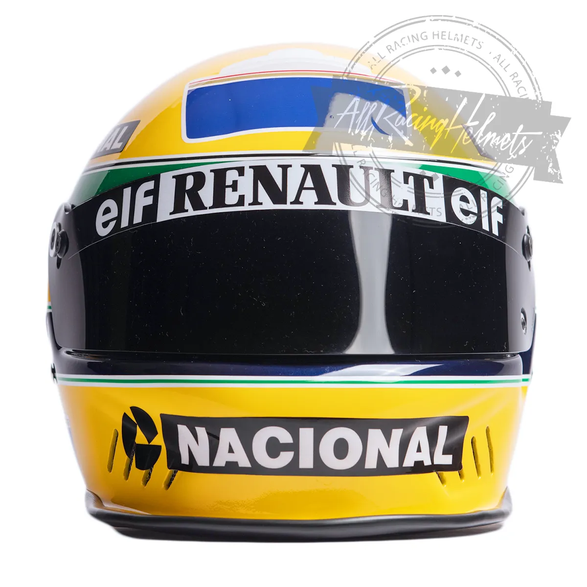 Ayrton Senna 1994 Test Paul Ricard F1 Replica Helmet Scale 1:1