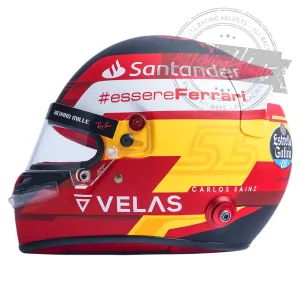 Carlos Sainz 2022 F1 Replica Helmet Scale 1:1