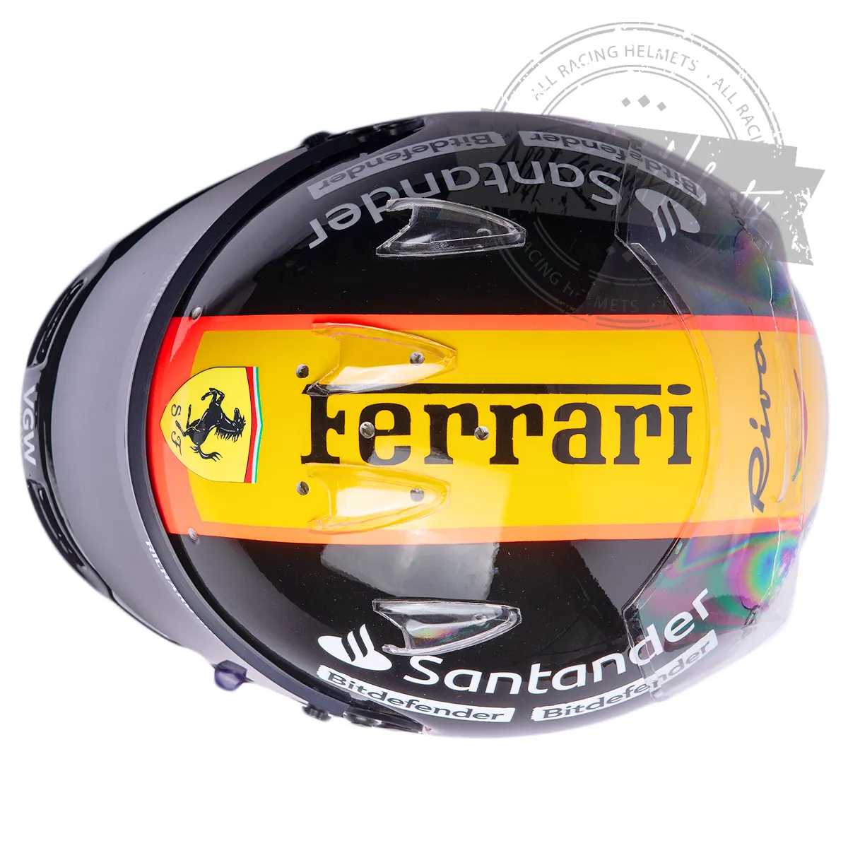 Carlos Sainz 2023 F1 Monza Grand Prix Replica Helmet Scale 1:1