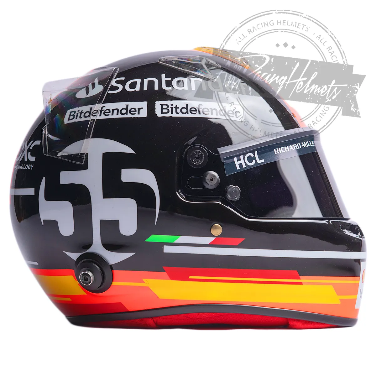 Carlos Sainz 2023 F1 Monza Grand Prix Replica Helmet Scale 1:1