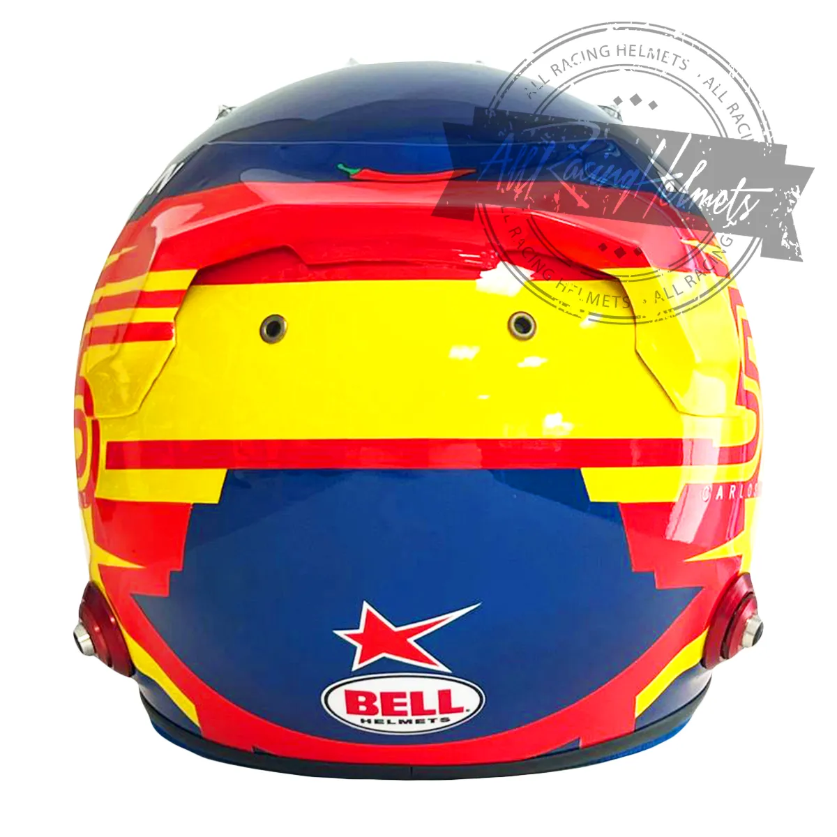 Carlos Sainz 2025 F1 Replica Helmet Scale 1:1