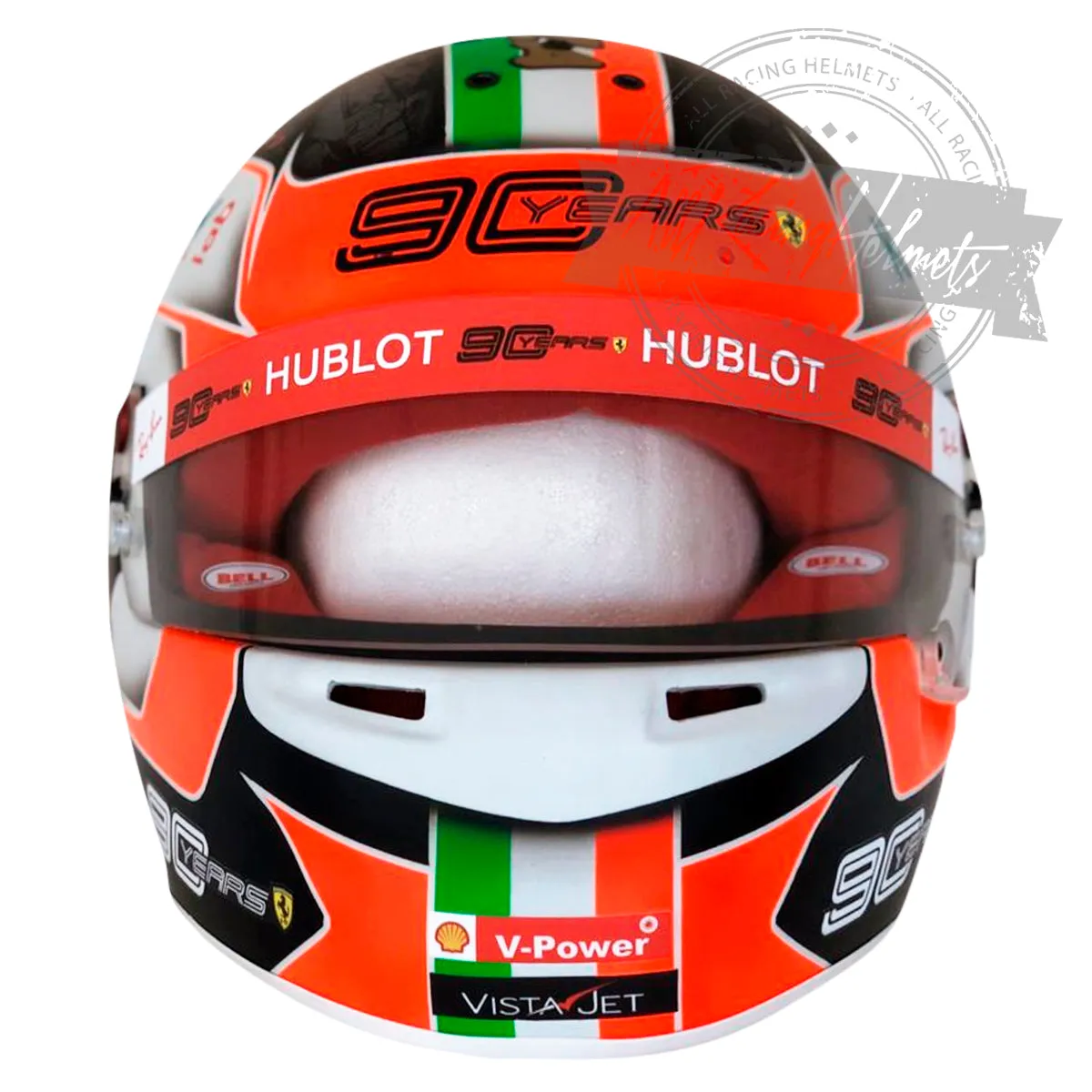 Charles Leclerc 2019 Monza GP F1 Replica Helmet Scale 1:1