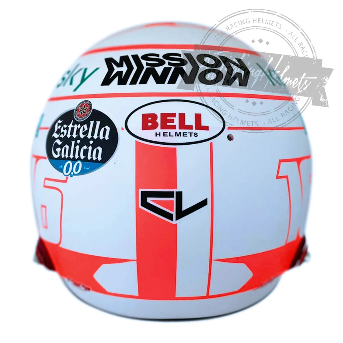 Charles Leclerc 2021 F1 Replica Helmet Scale 1:1