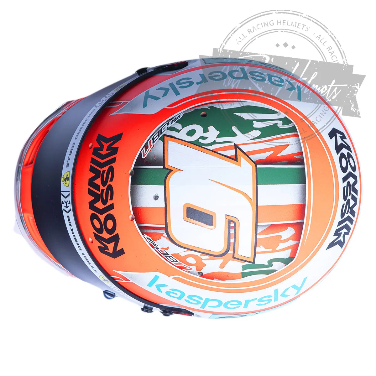Charles Leclerc 2021 Imola GP F1 Replica Helmet Scale 1:1