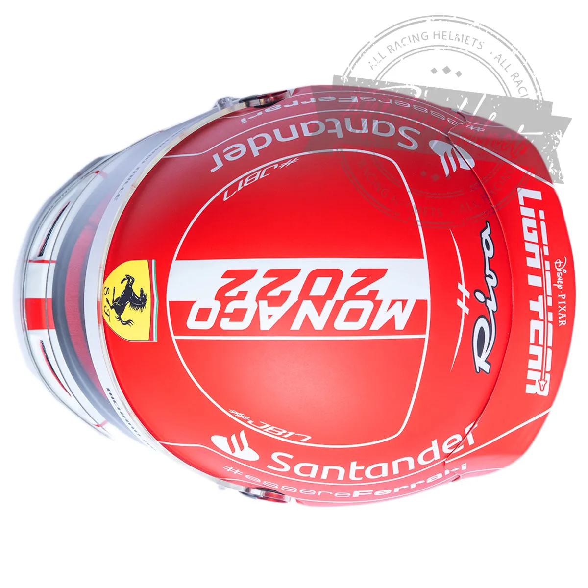 Charles Leclerc 2022 F1 Monaco Grand Prix Replica Helmet Scale 1:1