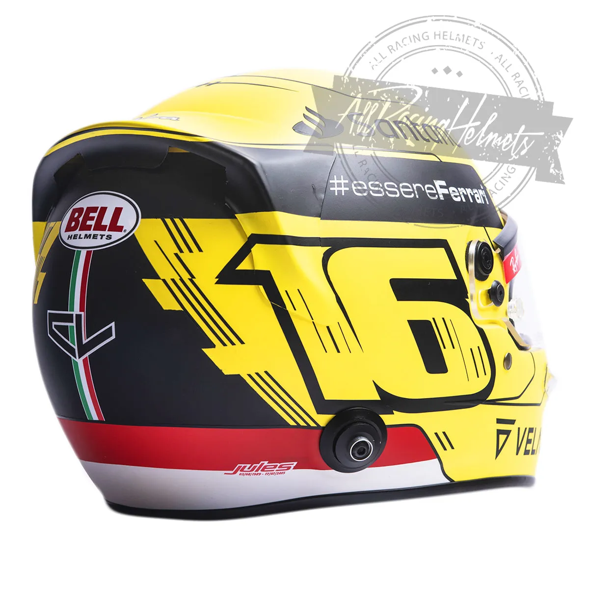 Charles Leclerc 2022 F1 Monza Grand Prix Replica Helmet Scale 1:1