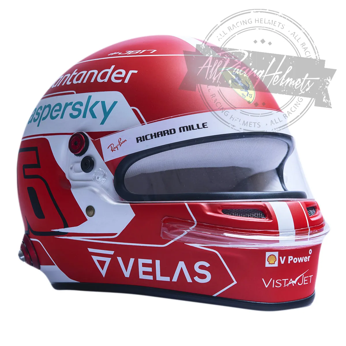 Charles Leclerc 2022 Formula One Replica Helmet Scale 1:1