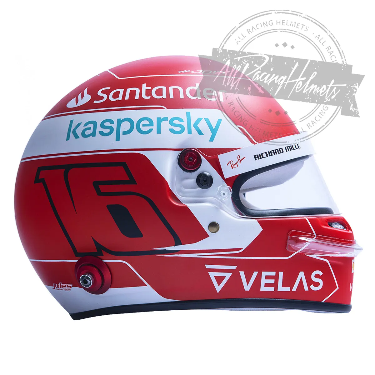 Charles Leclerc 2022 Formula One Replica Helmet Scale 1:1