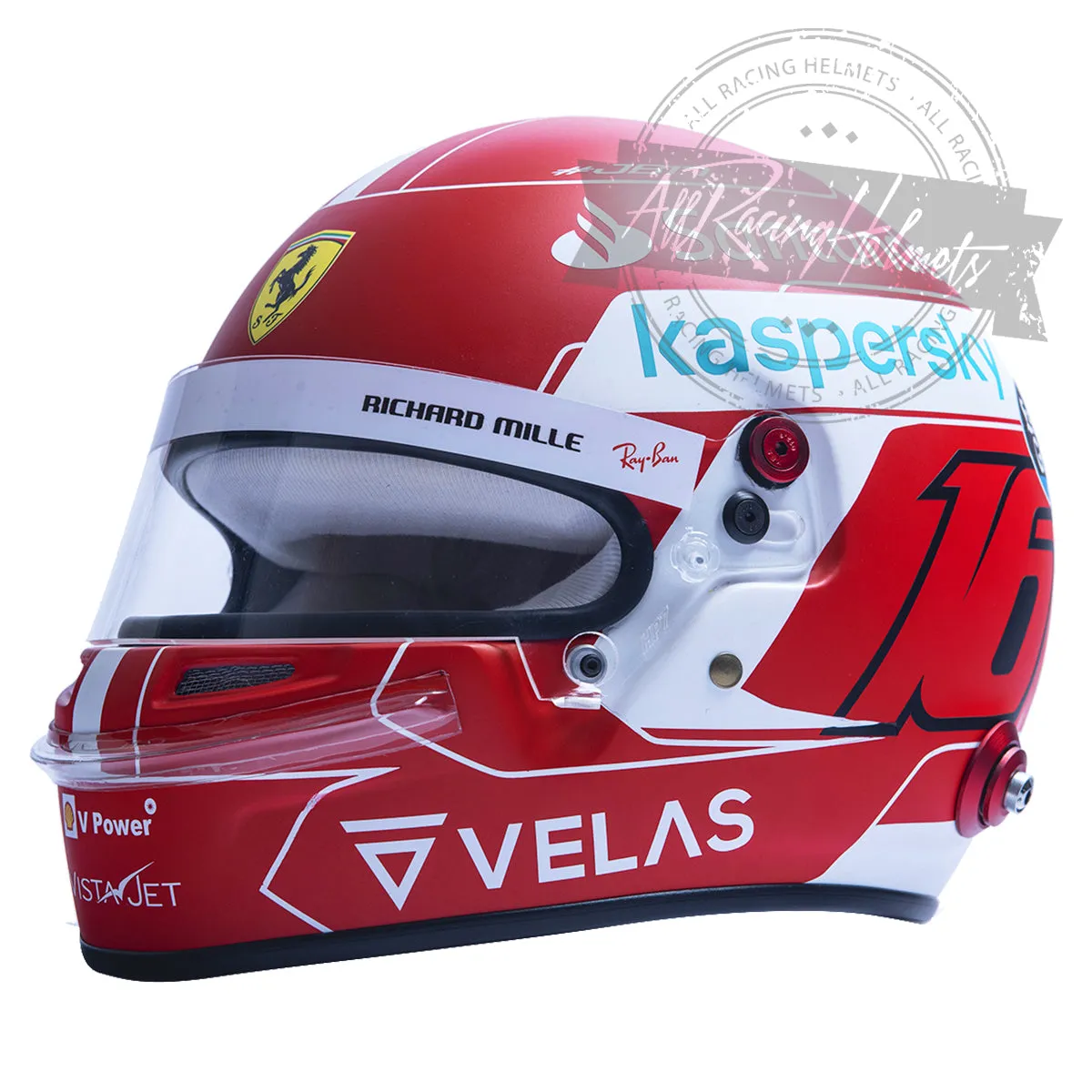 Charles Leclerc 2022 Formula One Replica Helmet Scale 1:1