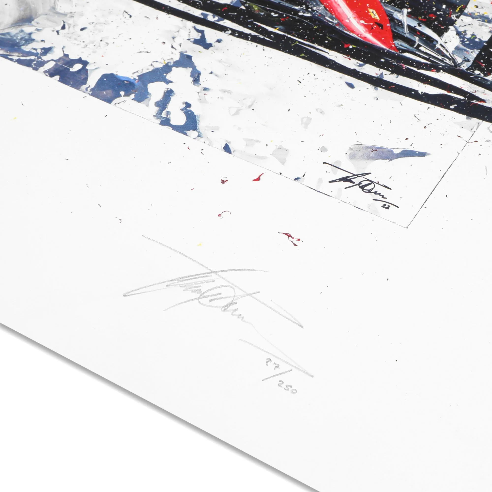 Charles Leclerc 2022 Giclee Print – David Johnson
