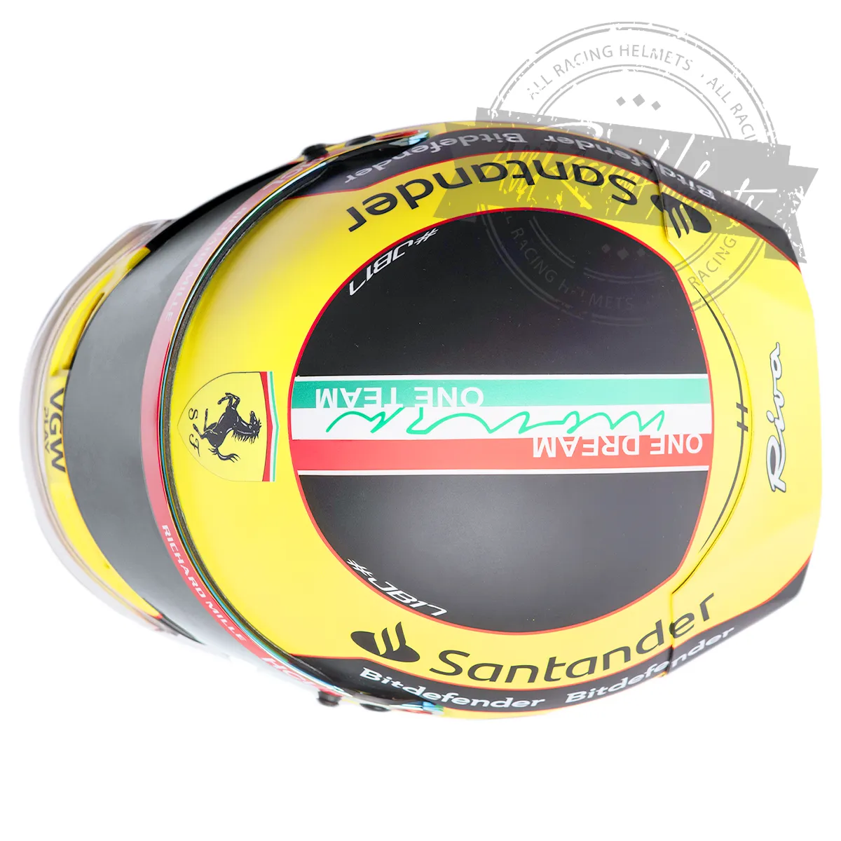 Charles Leclerc 2023 F1 Monza Grand Prix Replica Helmet Scale 1:1