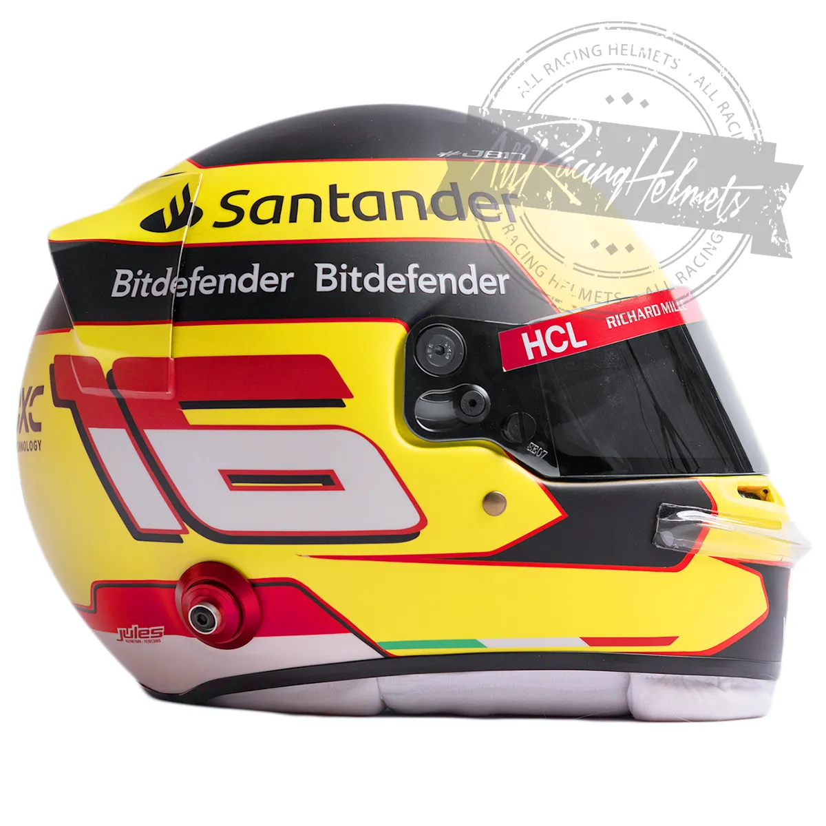 Charles Leclerc 2023 F1 Monza Grand Prix Replica Helmet Scale 1:1