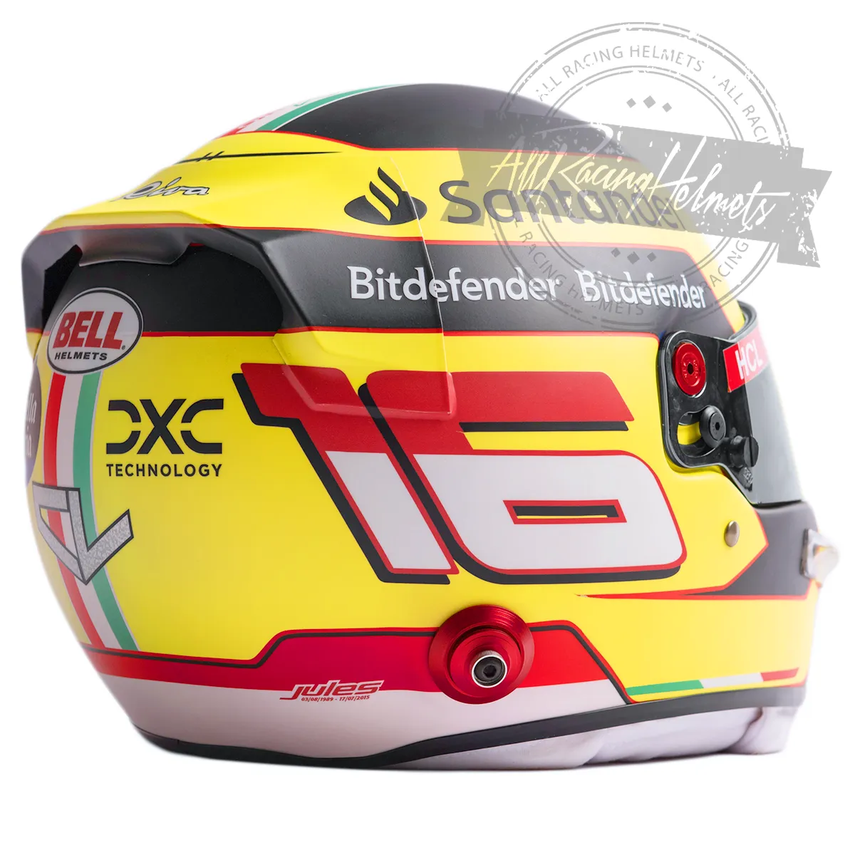 Charles Leclerc 2023 F1 Monza Grand Prix Replica Helmet Scale 1:1