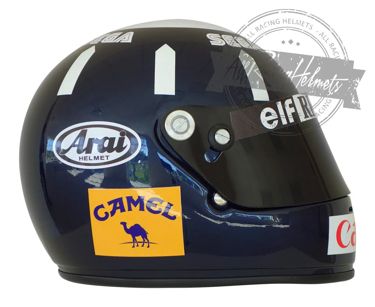 Damon Hill 1993 F1 Replica Helmet Scale 1:1