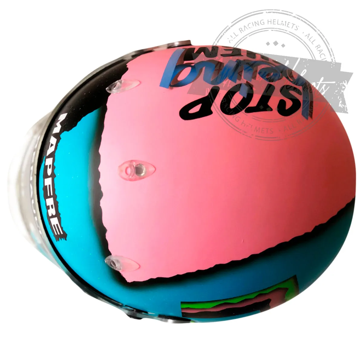 Daniel Ricciardo 2019 F1 Replica Helmet Scale 1:1
