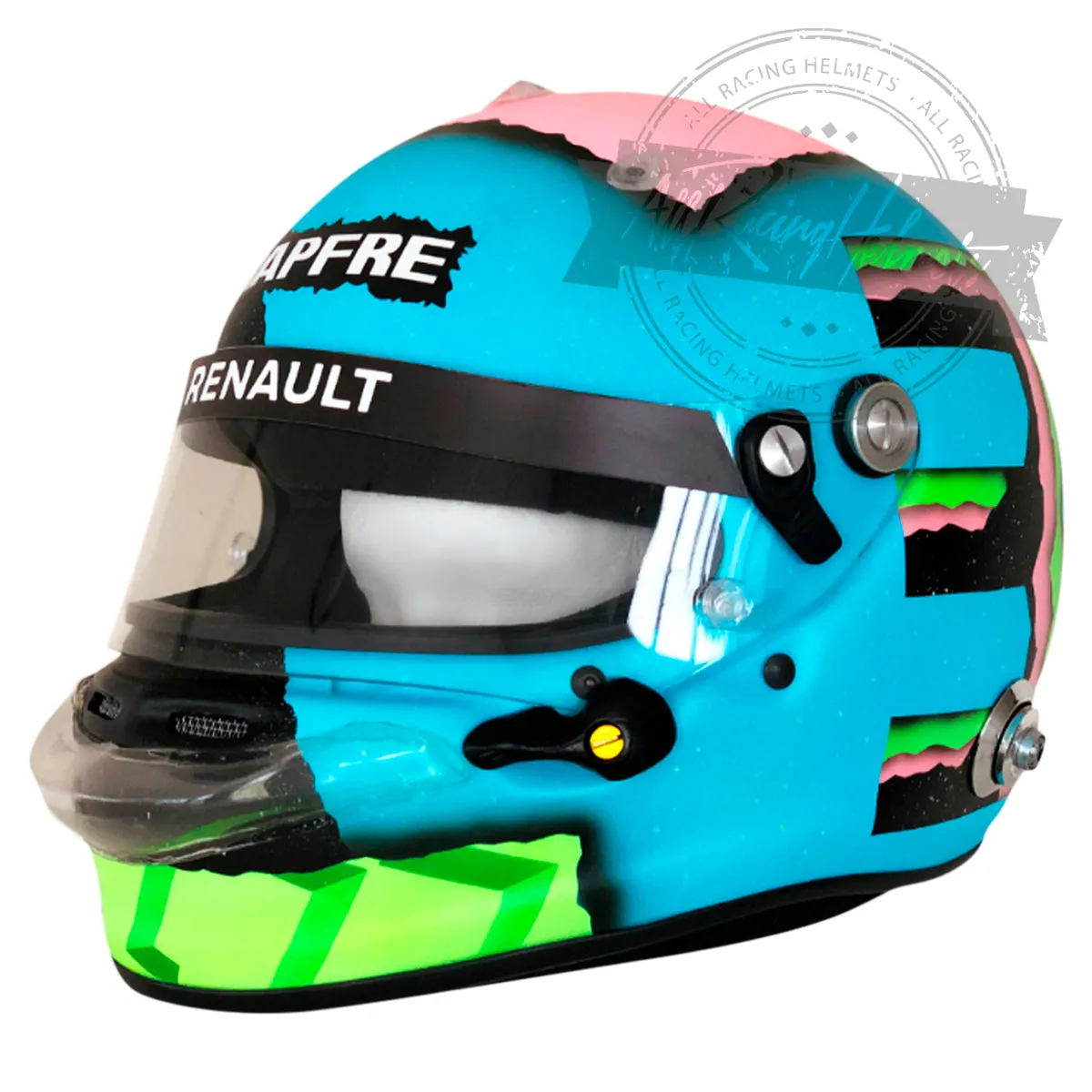 Daniel Ricciardo 2019 F1 Replica Helmet Scale 1:1