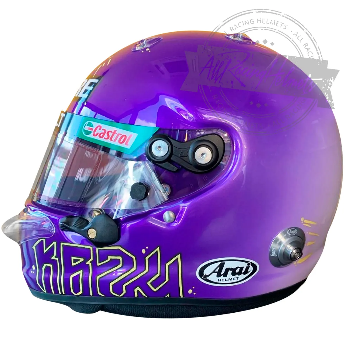 Daniel Ricciardo's Kobe Bryant Tribute 2020 F1 Replica Helmet Scale 1:1