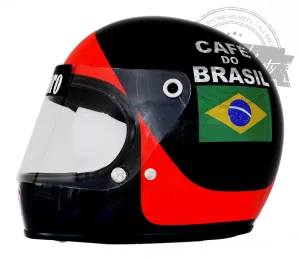 Emerson Fittipaldi 1974 F1 Replica Helmet Scale 1:1