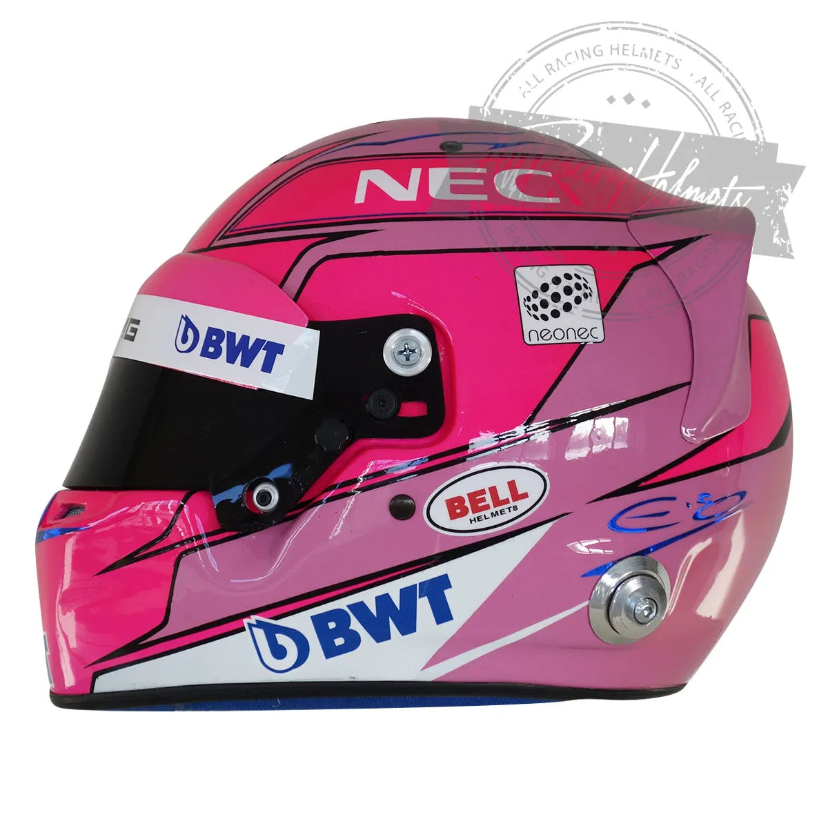Esteban Ocon 2018 F1 Replica Helmet Scale 1:1