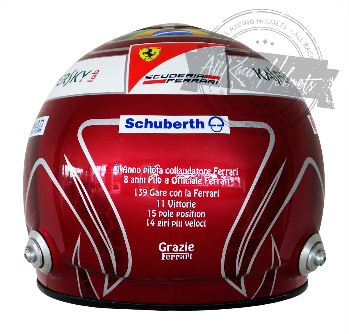 Felipe Massa 2013 Interlagos GP F1 Replica Helmet Scale 1:1