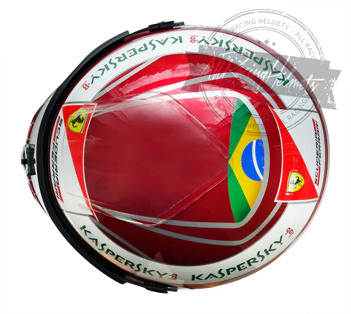 Felipe Massa 2013 Interlagos GP F1 Replica Helmet Scale 1:1