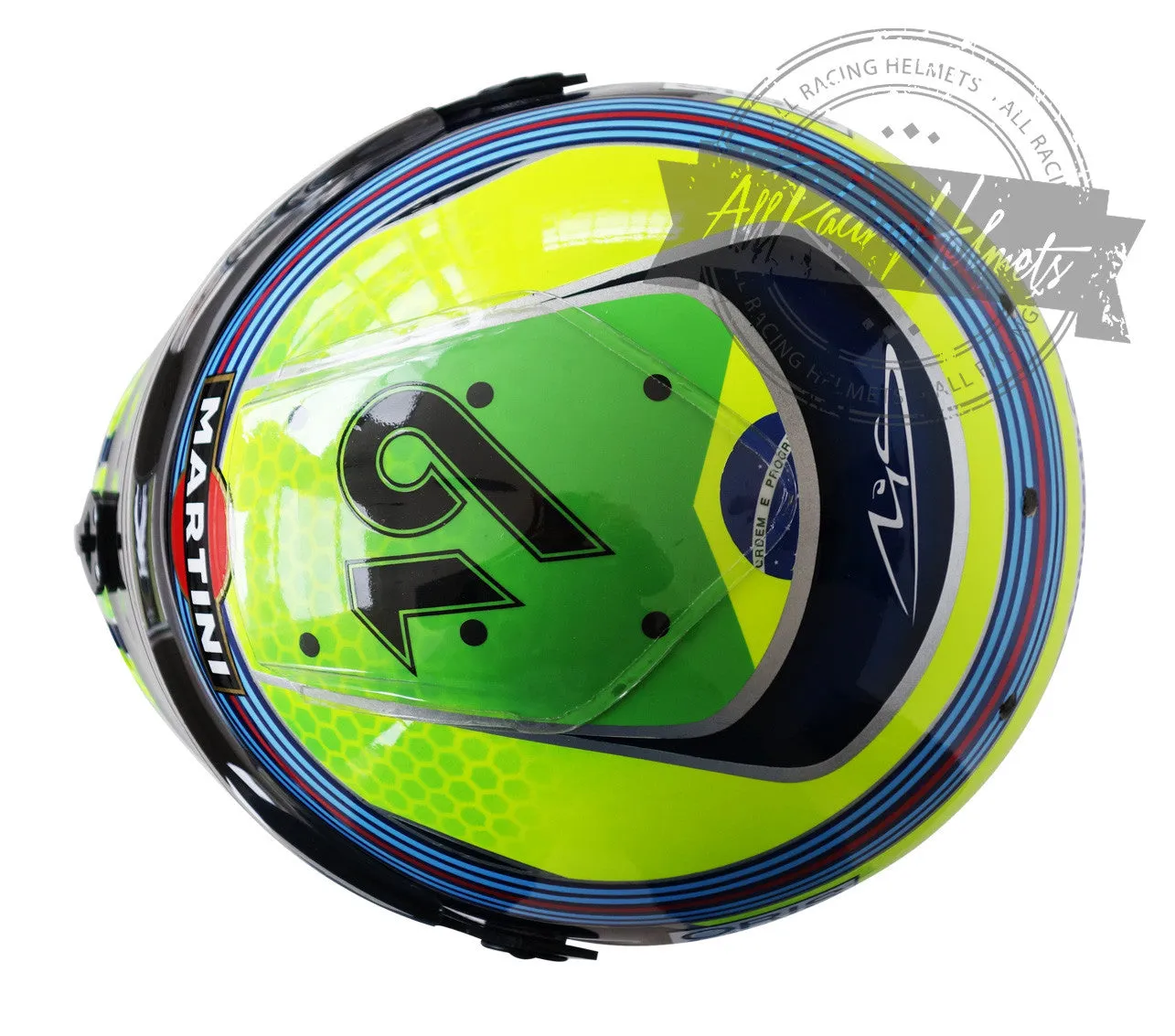 Felipe Massa 2014 F1 Replica Helmet Scale 1:1