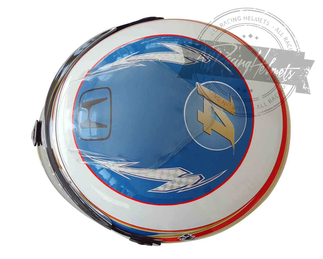 Fernando Alonso 2015 F1 Replica Helmet Scale 1:1