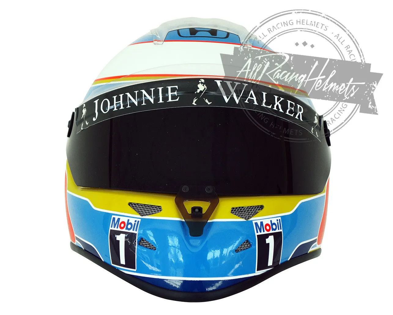 Fernando Alonso 2015 F1 Replica Helmet Scale 1:1