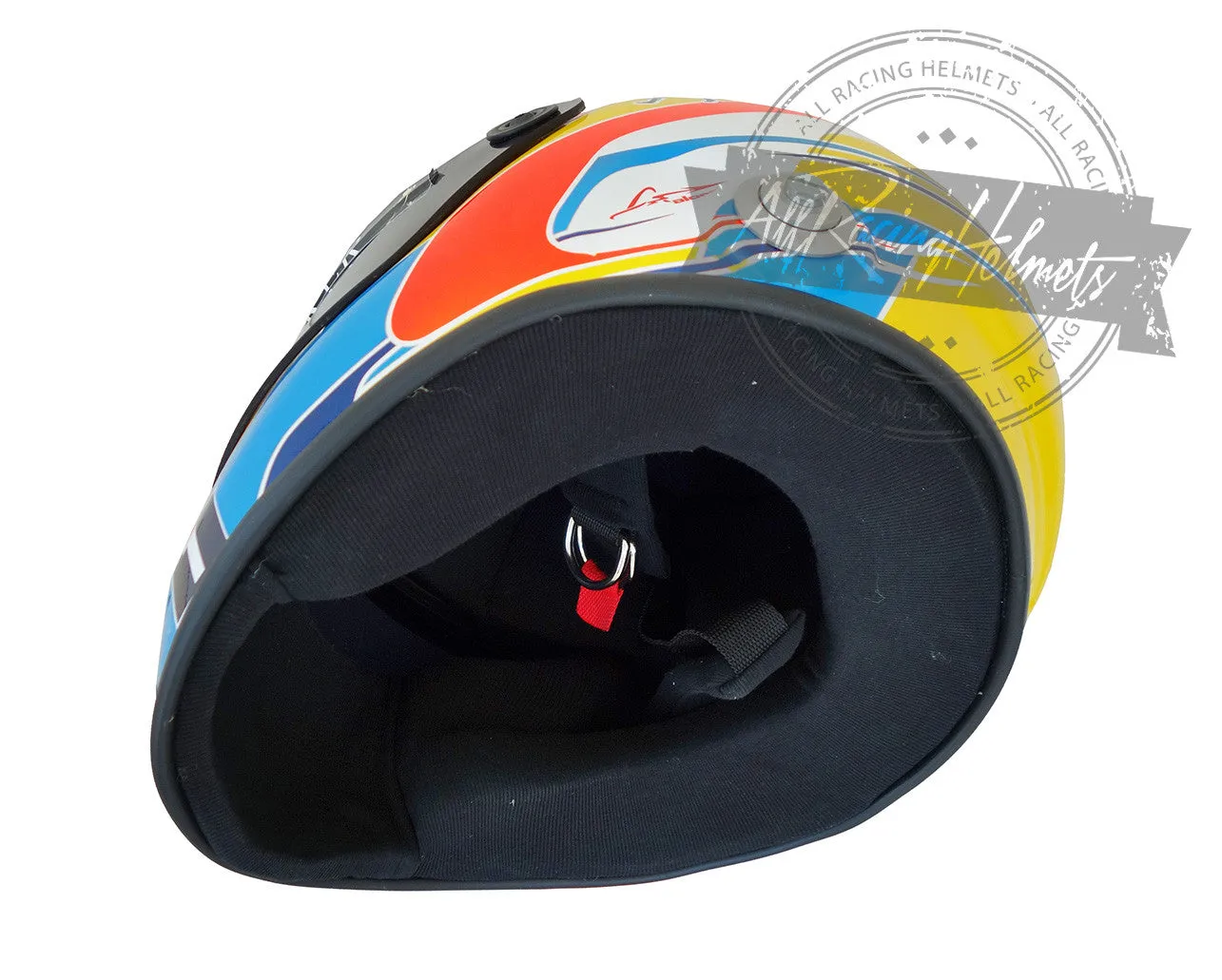Fernando Alonso 2015 F1 Replica Helmet Scale 1:1