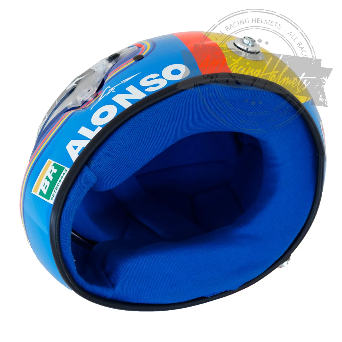 Fernando Alonso 2018 F1 Replica Helmet Scale 1:1