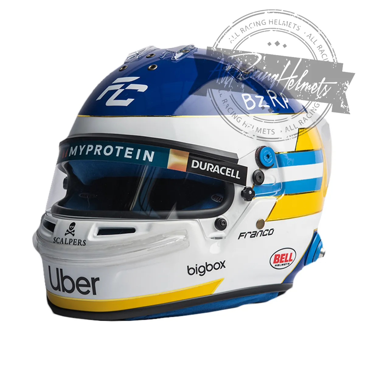 Franco Colapinto F1 2024 Mexico Grand Prix Replica Helmet Scale 1:1