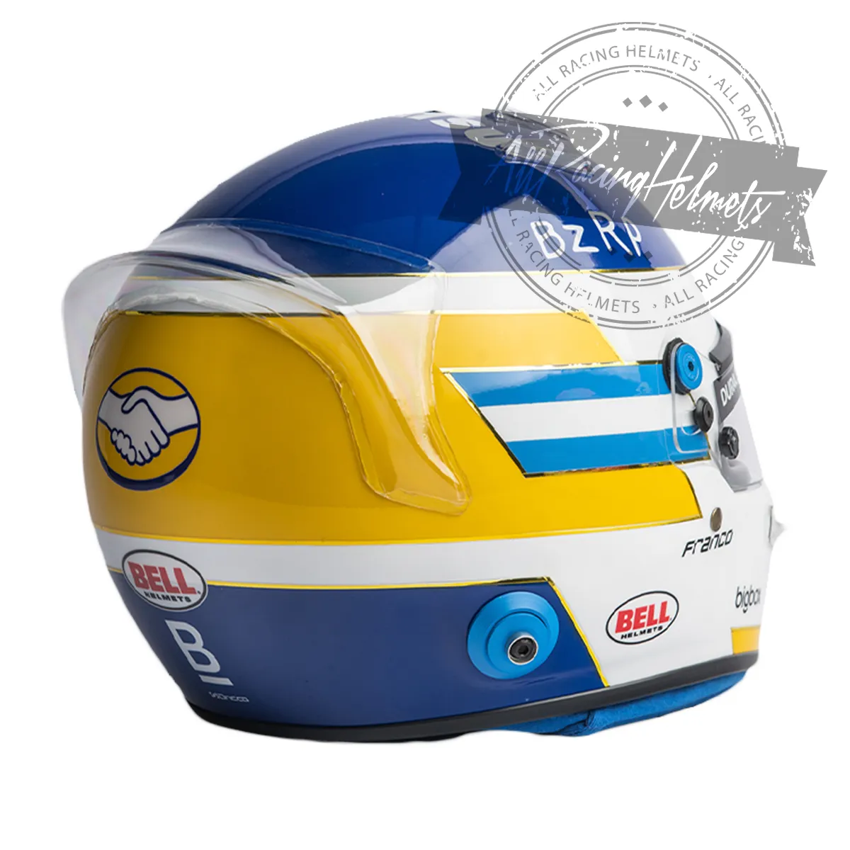Franco Colapinto F1 2024 Mexico Grand Prix Replica Helmet Scale 1:1