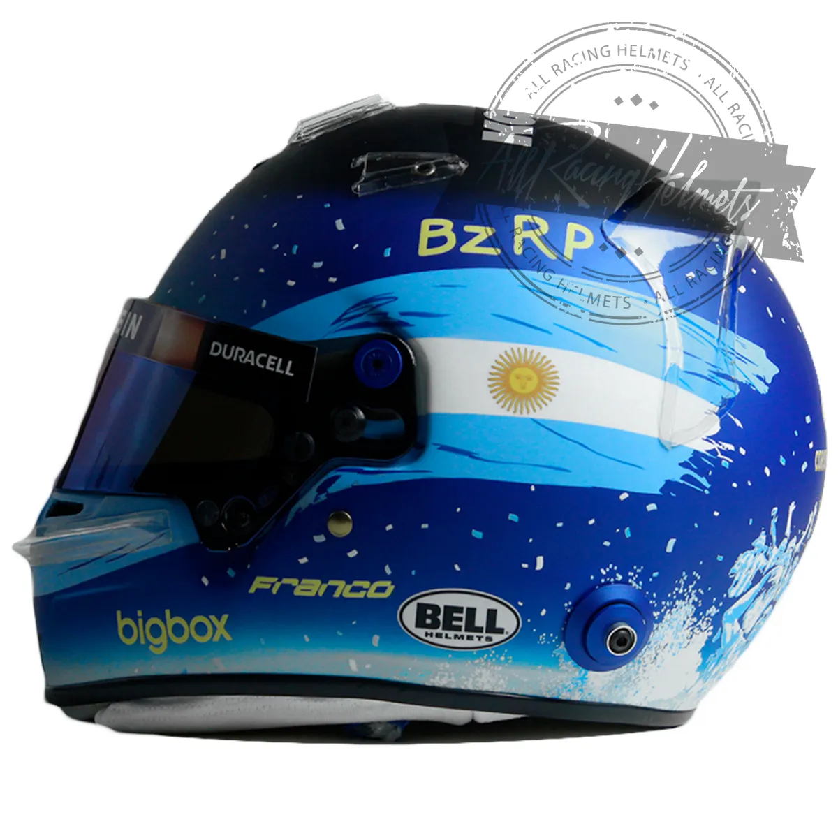 Franco Colapinto F1 2024 Qatar Grand Prix Replica Helmet Scale 1:1