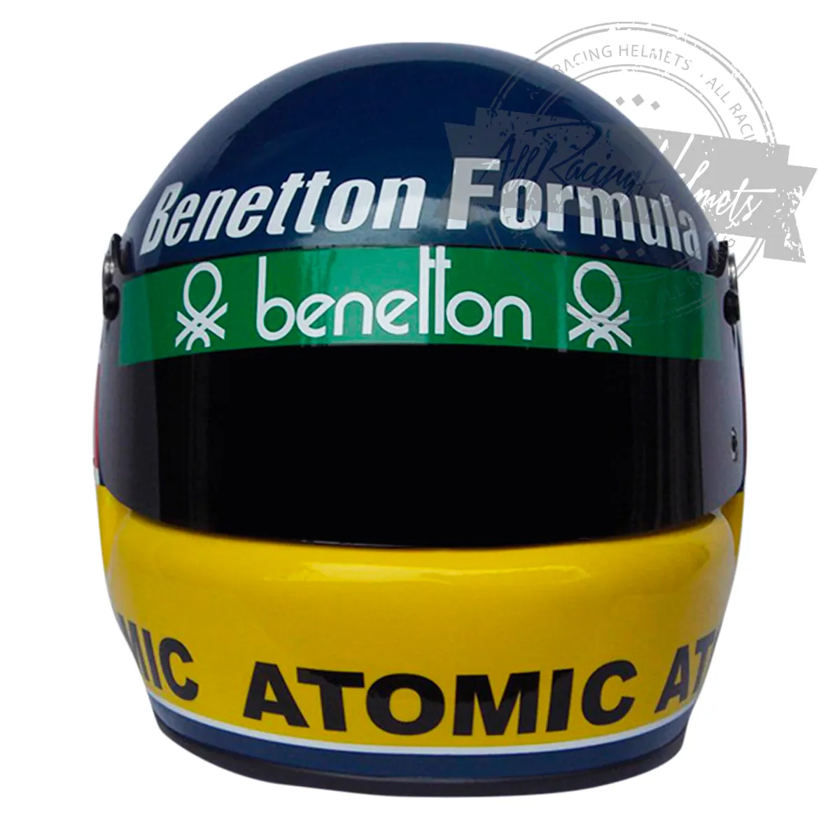 Gerhard Berger 1986 F1 Replica Helmet Scale 1:1