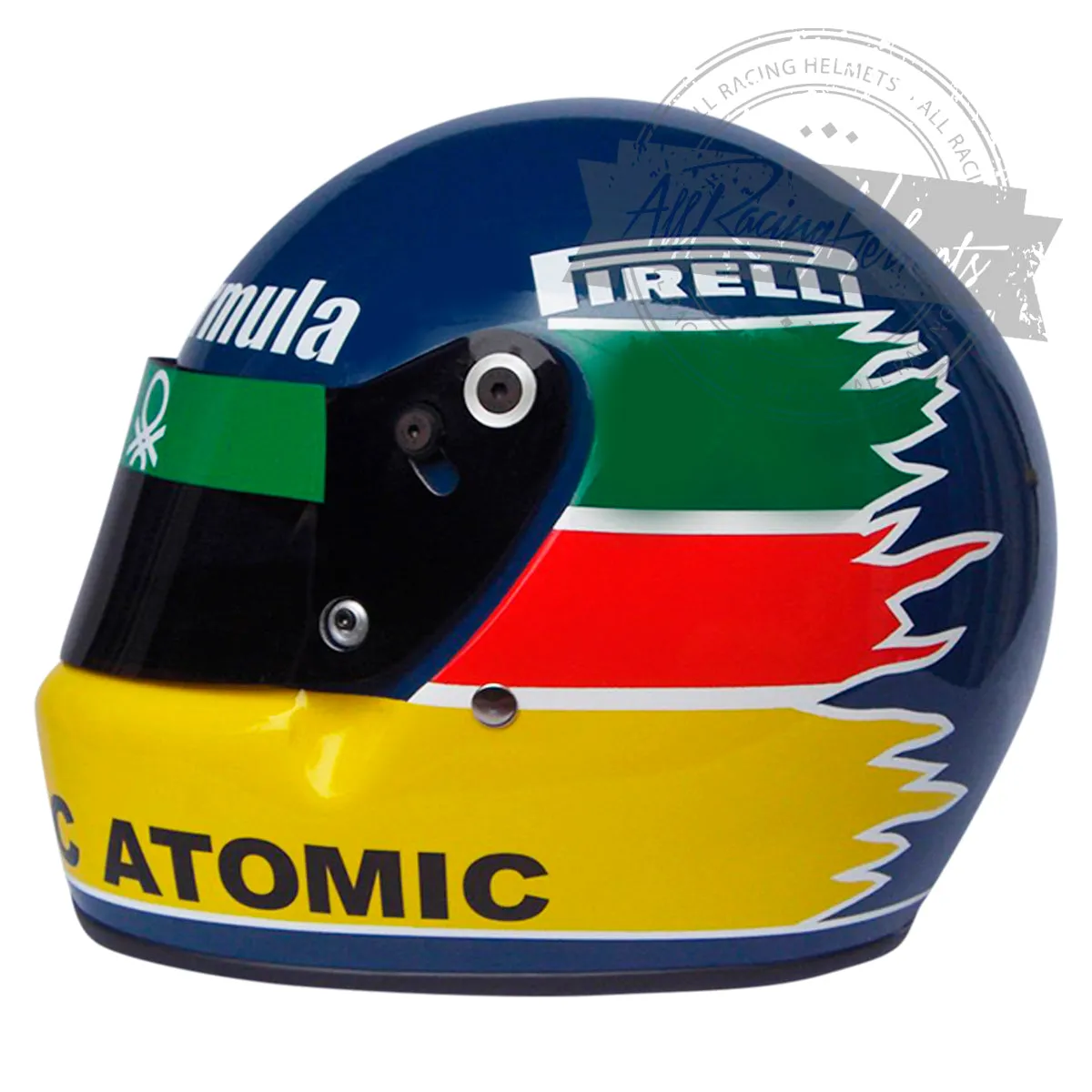Gerhard Berger 1986 F1 Replica Helmet Scale 1:1