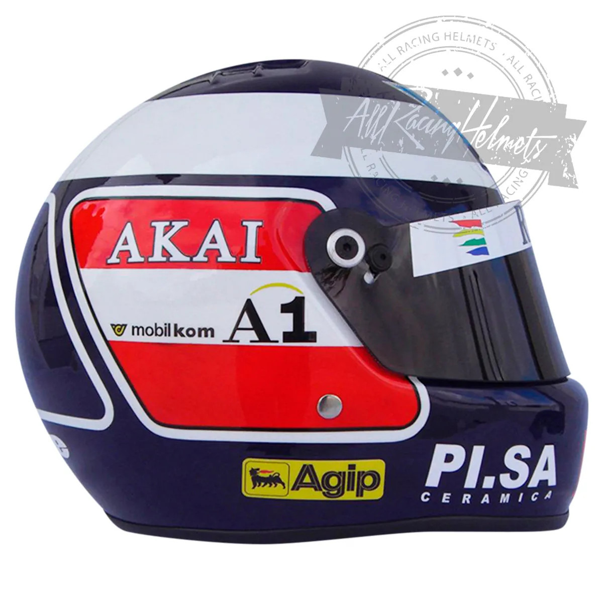 Gerhard Berger 1987 F1 Replica Helmet Scale 1:1